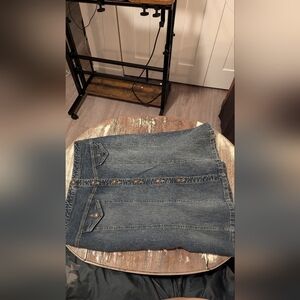 I.N.C International Concepts Jean Skirt Size 6